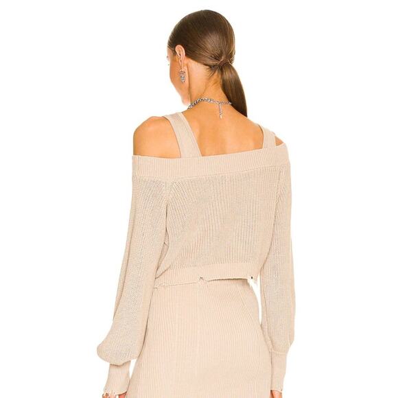 SER.O.YA Janelle Dress in Ivory Sweater NWT Size Large - Picture 3 of 3